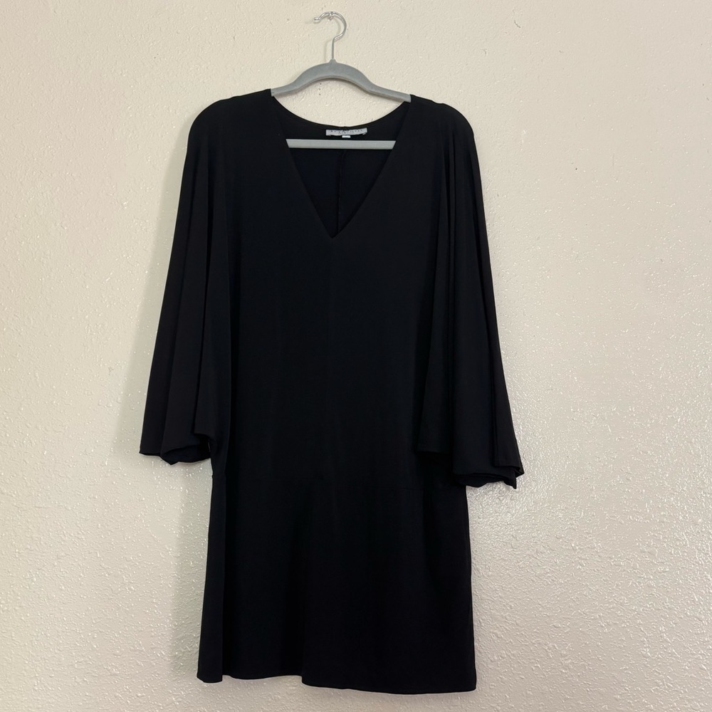 Bryn Walker Black Slinky Tunic Blouse
